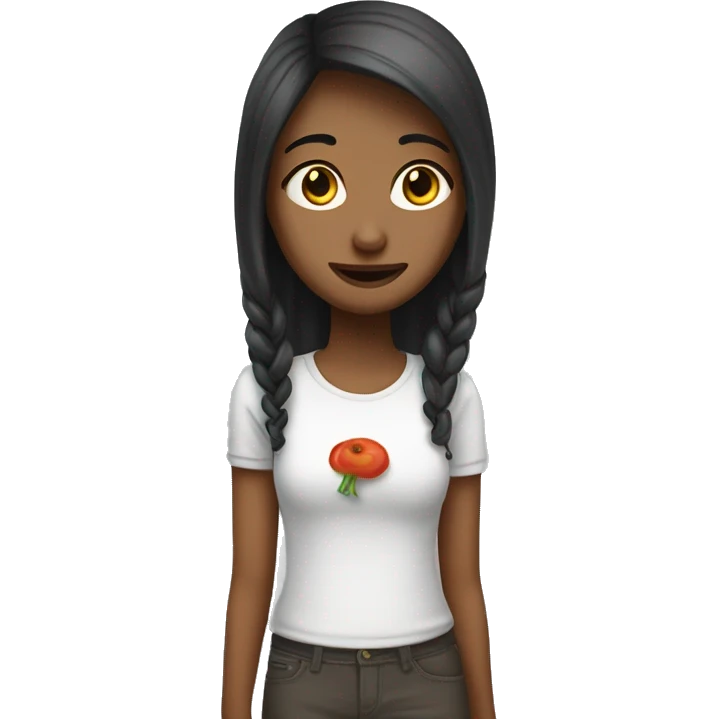 Девушка с полотенцем на голове  emoji