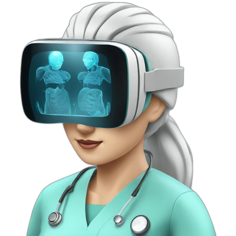 Surgeon-with-virtual-reality-display-operating-on-woman emoji