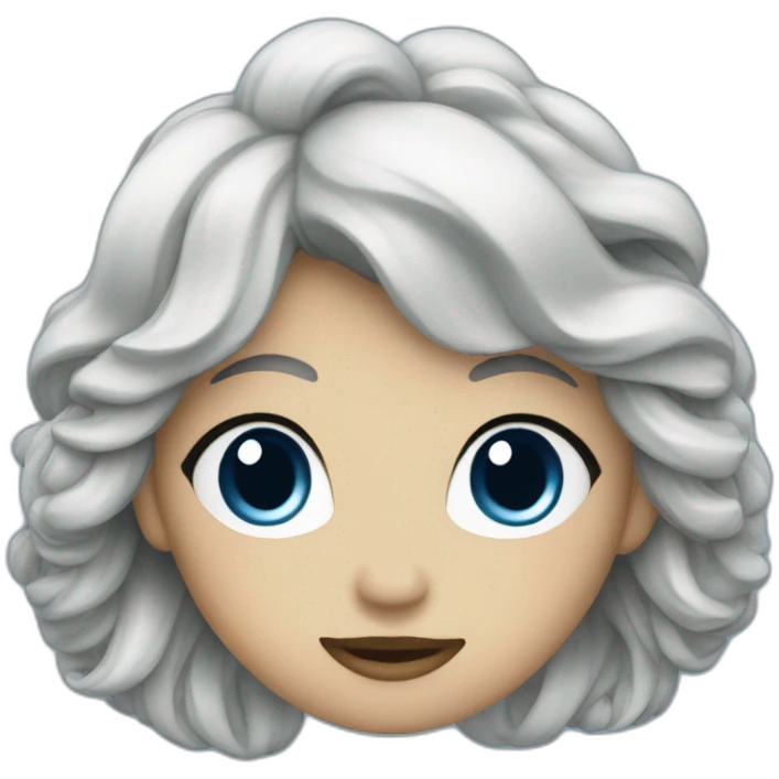 fleur bleue emoji