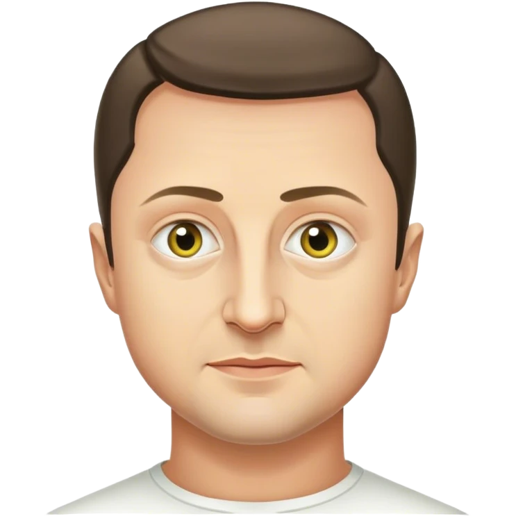 Photorealistic Vladimir Zelensky emoji
