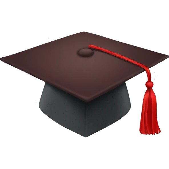 Danish graduation cap emoji