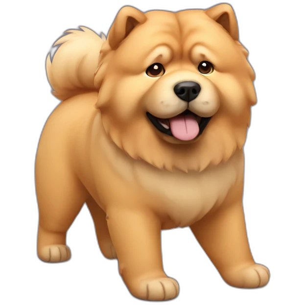 Chow chow emoji