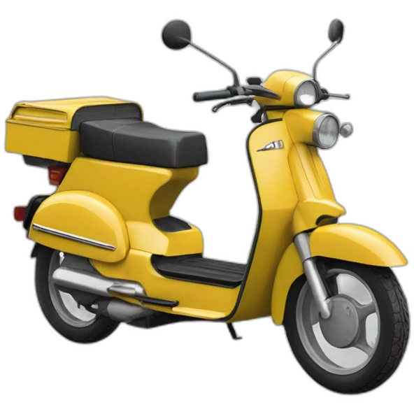 Peugeot 104 mobylette emoji
