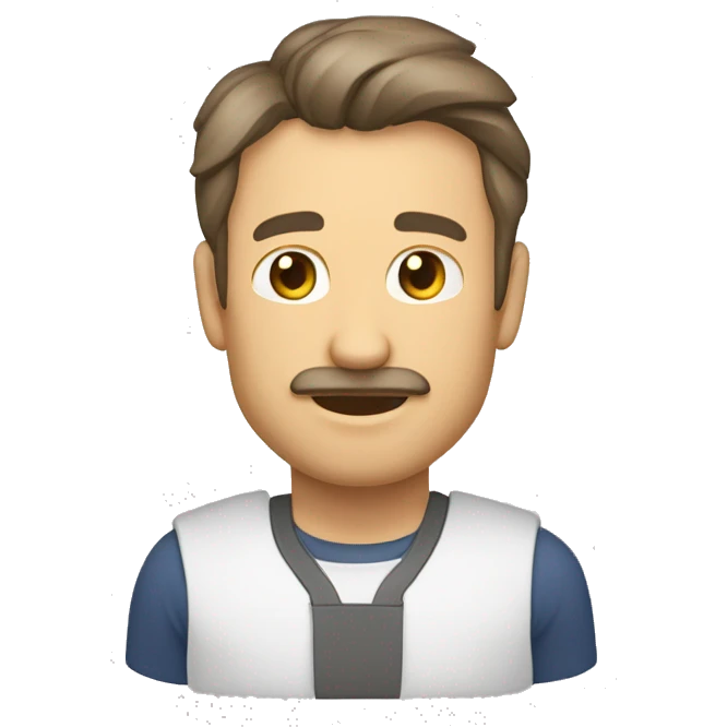 Парень в красной рубашке ставит лайк за хорошую работу emoji