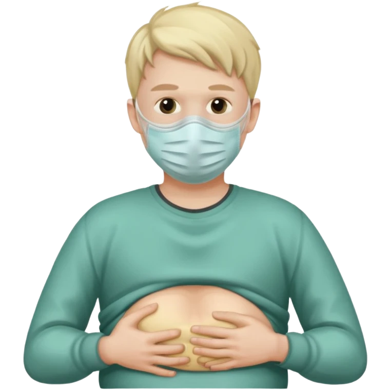 norovirus man mit maske emoji