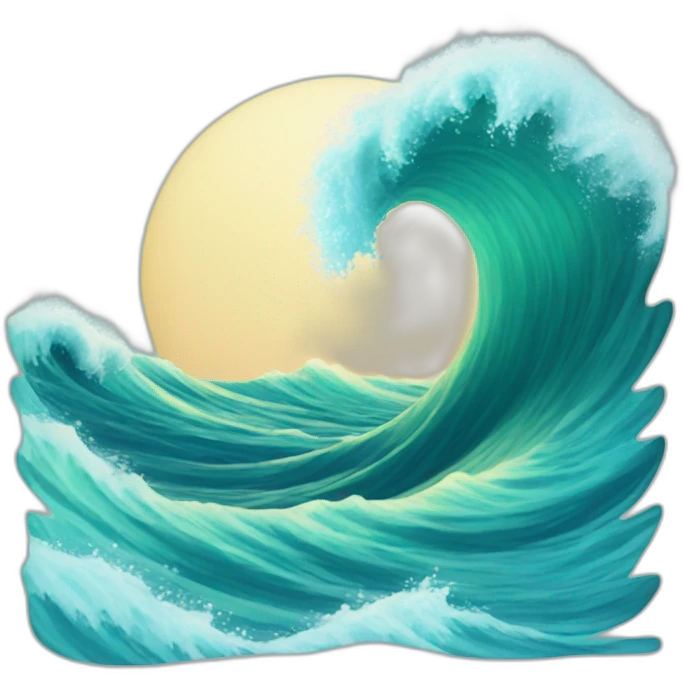 wave emoji