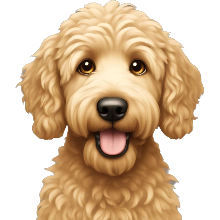 Golden doodle  emoji