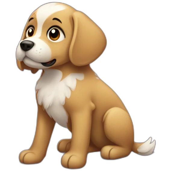 Perro con alas emoji