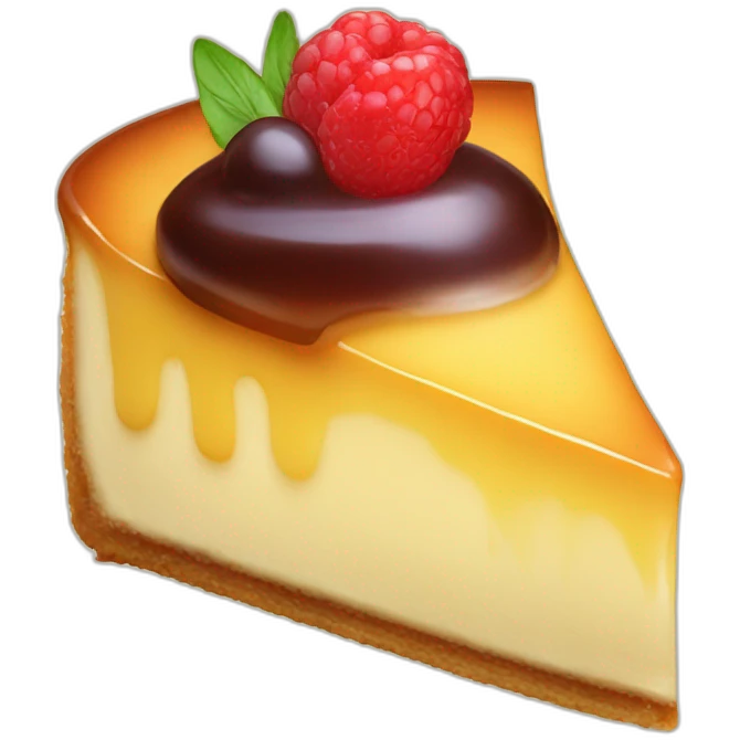 Flan pâtissier emoji