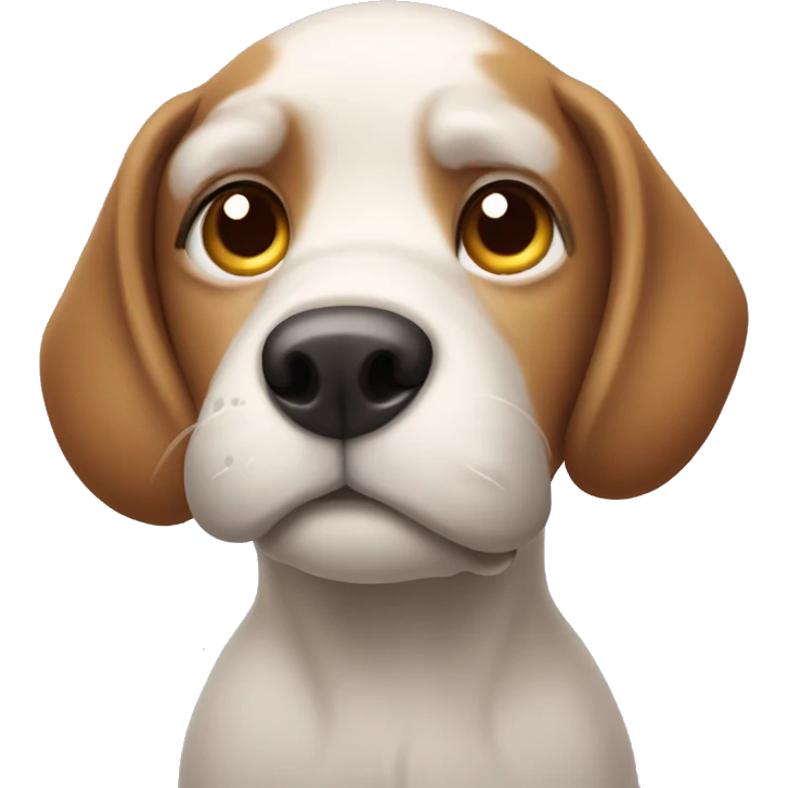 dog looking at viewer emoji