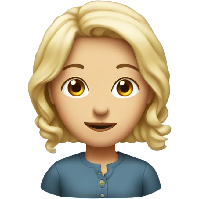 emilie with big head  emoji