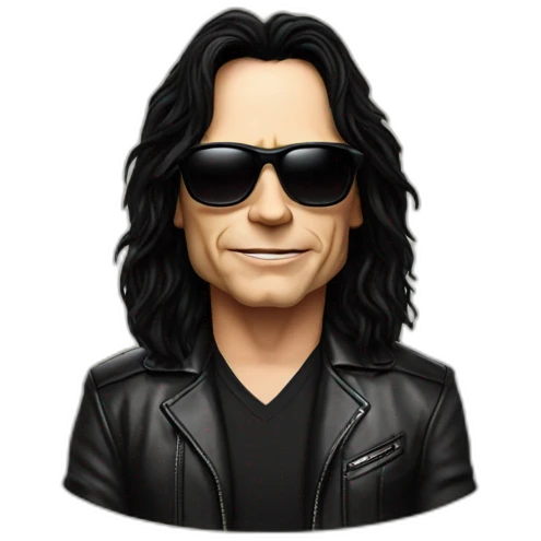Tommy wiseau with sunglasses emoji