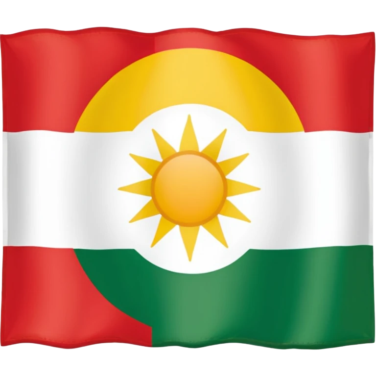 kurdistan flag emoji