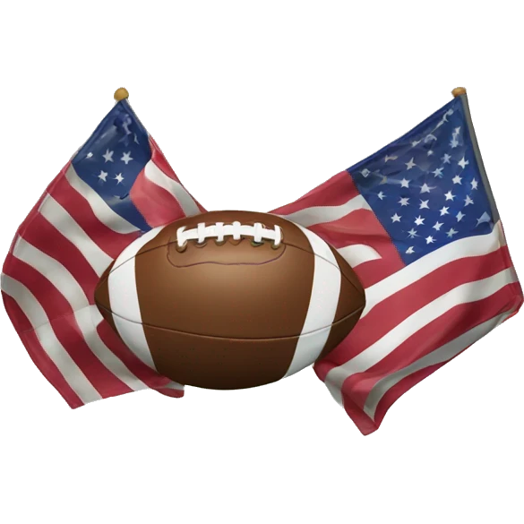 flag football emoji
