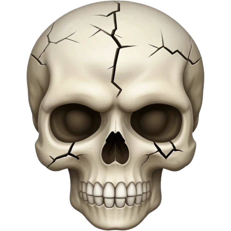 Attitude skull emoji