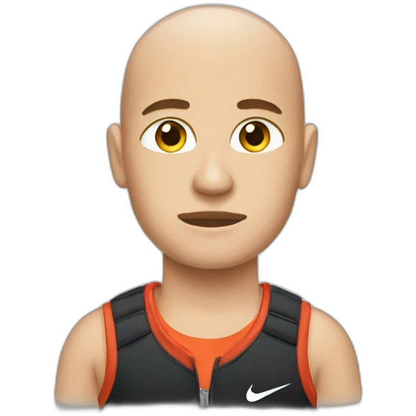 Skinhead in Nike emoji