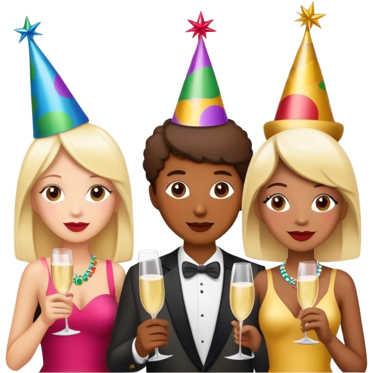 happy moments with friends emoji