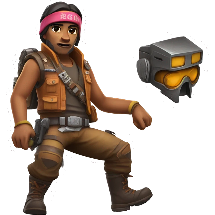 Kevin Gabor in renegade raider skin emoji