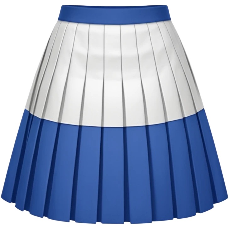 white short spread out skirt emoji
