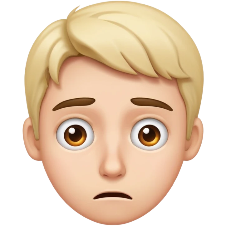 Stressed but confused  emoji