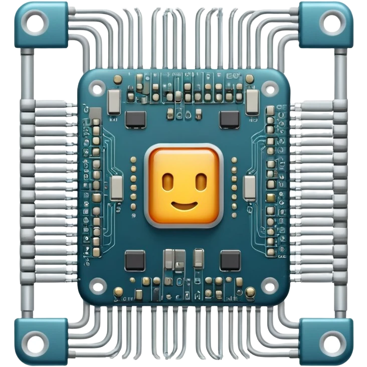 the microcircuit emoji