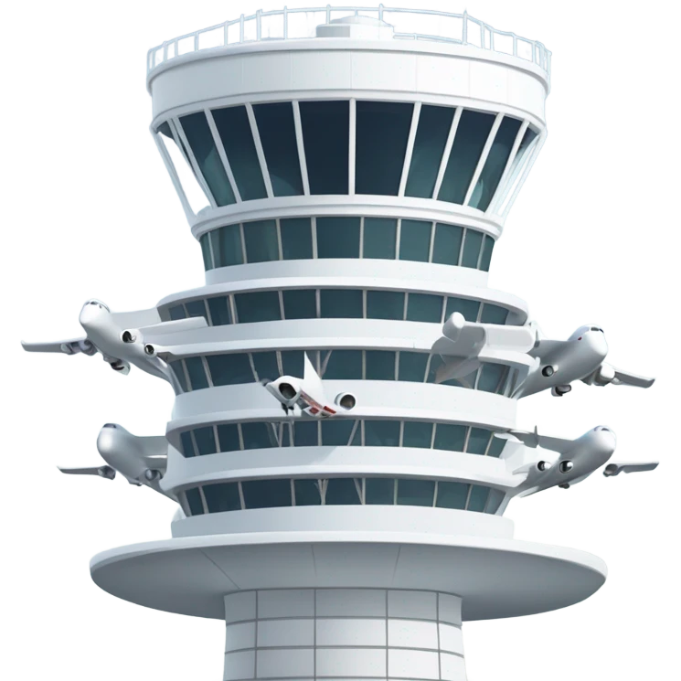 air traffic control tower emoji