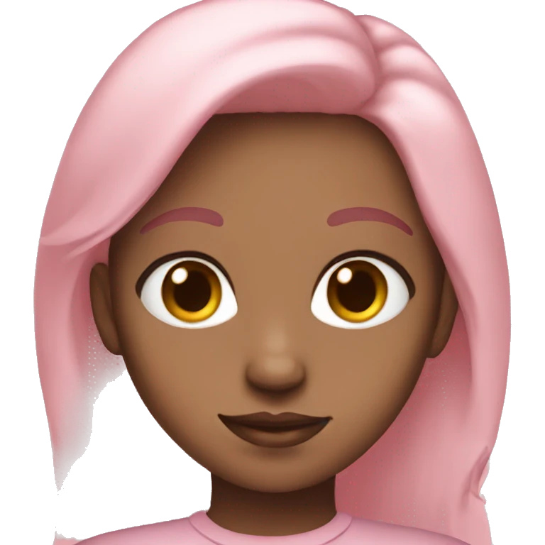 Pastel pink girl  emoji