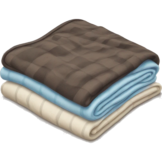 a blanket that is folded  emoji