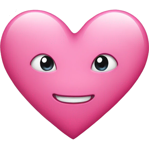 Pink heart emoji