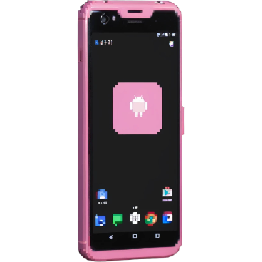 pink gothic smartphone emoji