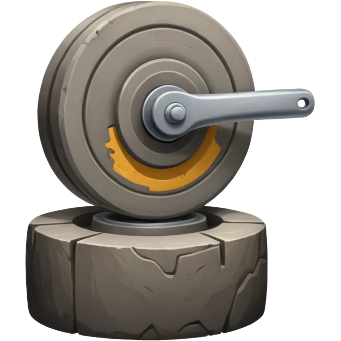 الرحى  حجر يستخدم في طاحونة لطحن الحبوب ويعمل يدوياً أو بقوة الدواب أو بقوة الرياح أو التيار المائي و أريده صغيرا هنالك أنواع كثيرة أريد الصغير emoji