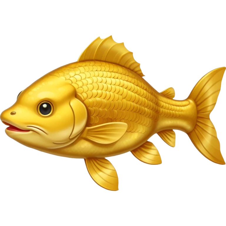 Golden catfish emoji