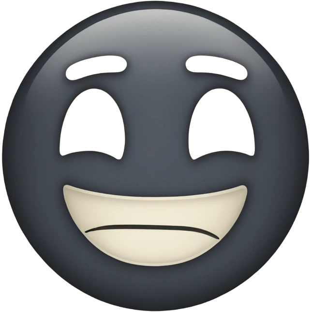 Retro smiley face emoji