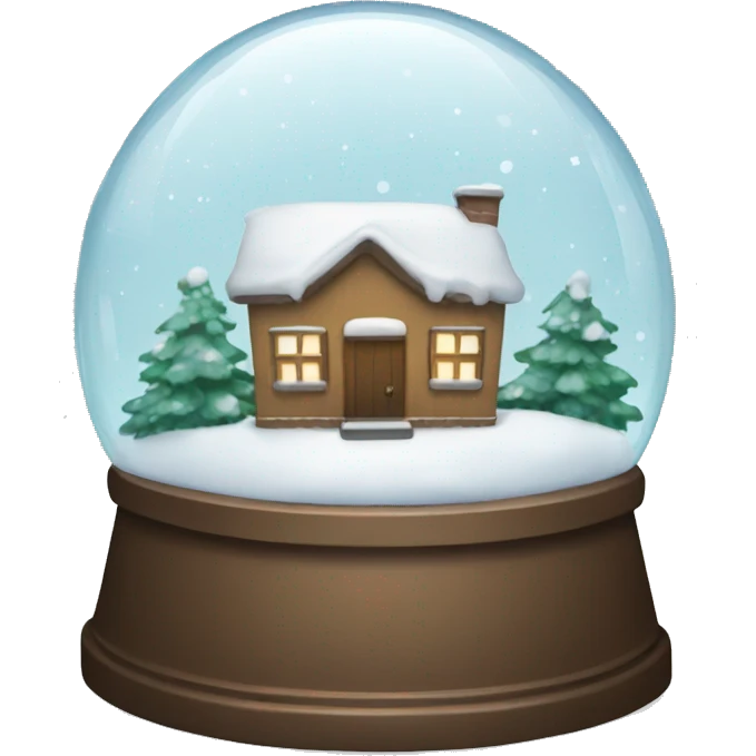 Snow globe emoji