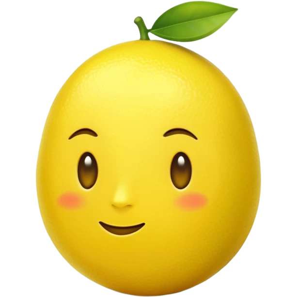 a mirrored 🍋 emoji