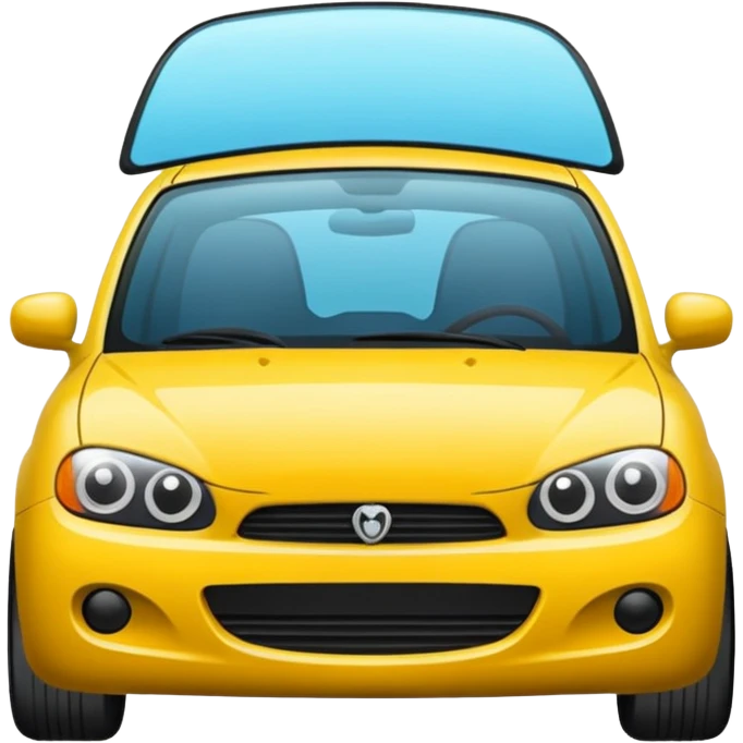 only car side door glass emoji