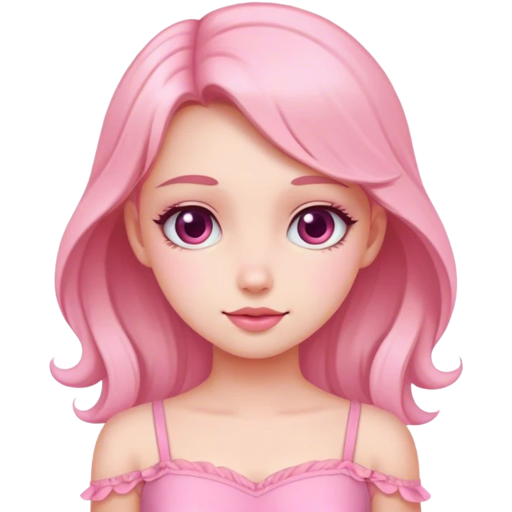 Girly girl emoji