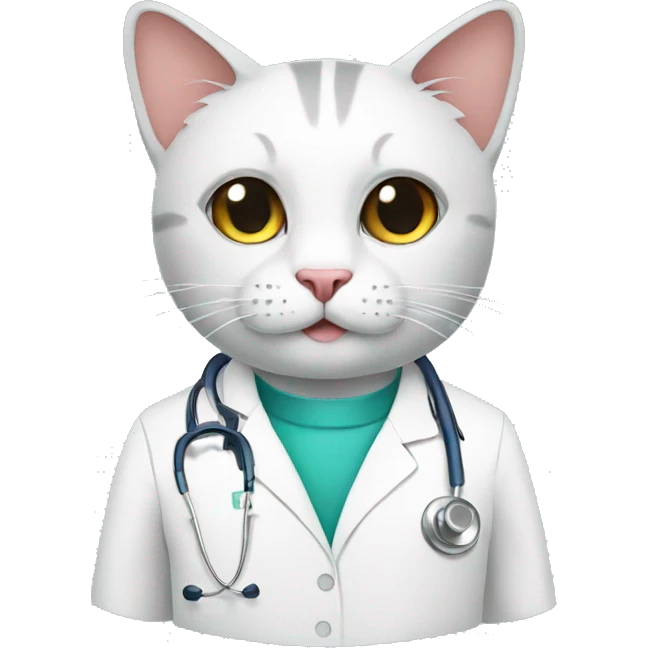 doctor cat emoji