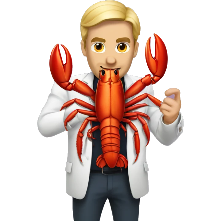 Casino defending lobster emoji