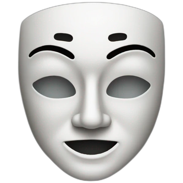 theater mask emoji