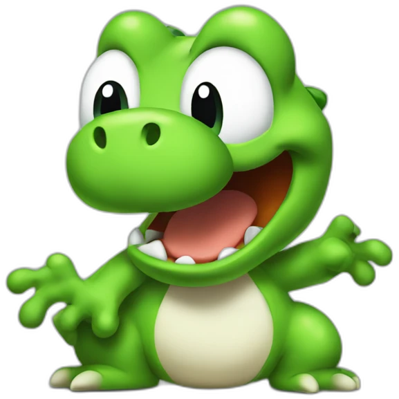 Angry yoshi emoji