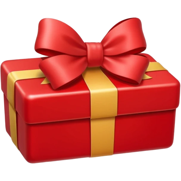 a red birthday card emoji