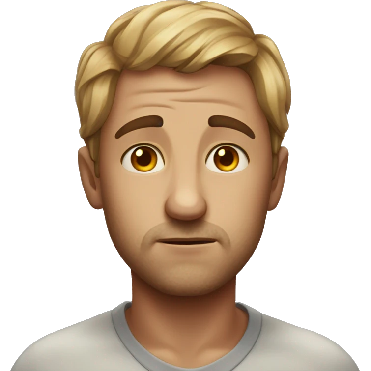 charming gaze portrait heartache portrait has headache emoji