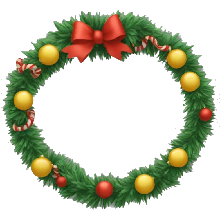 christmas garland emoji