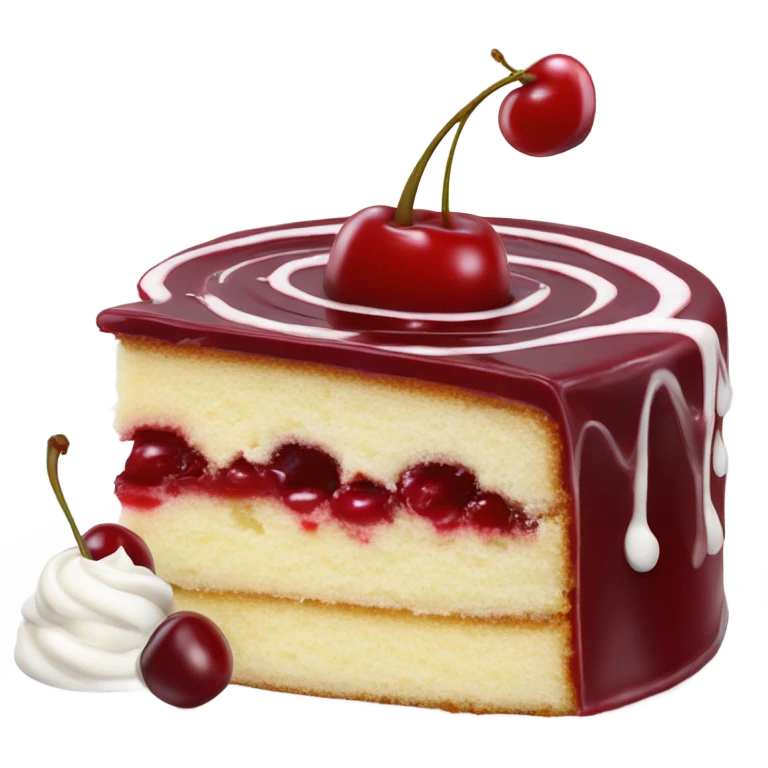 Cherry cake  emoji