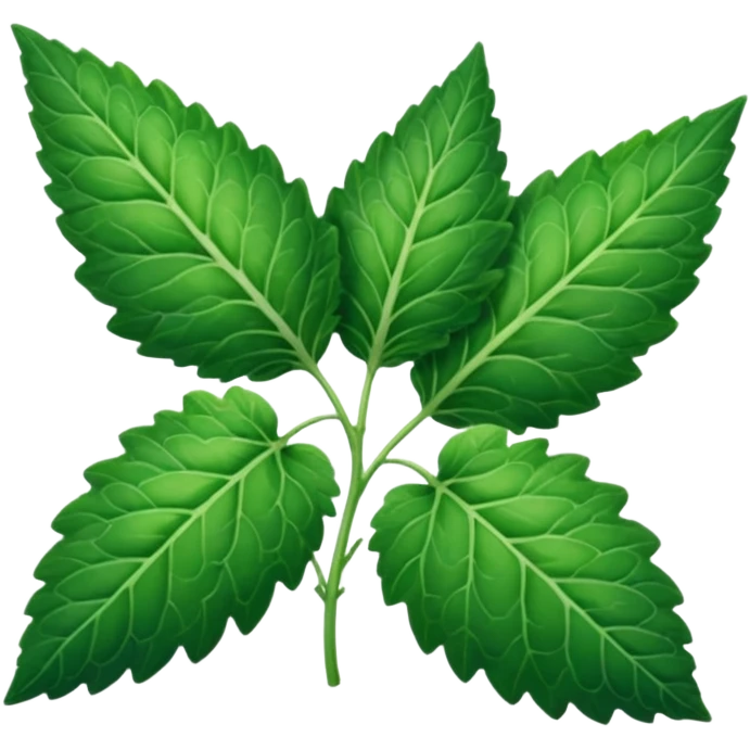 3 patchouli leaf emoji