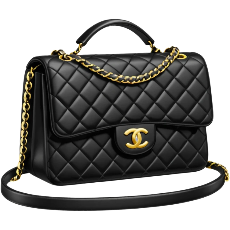 Chanel fancy bag emoji