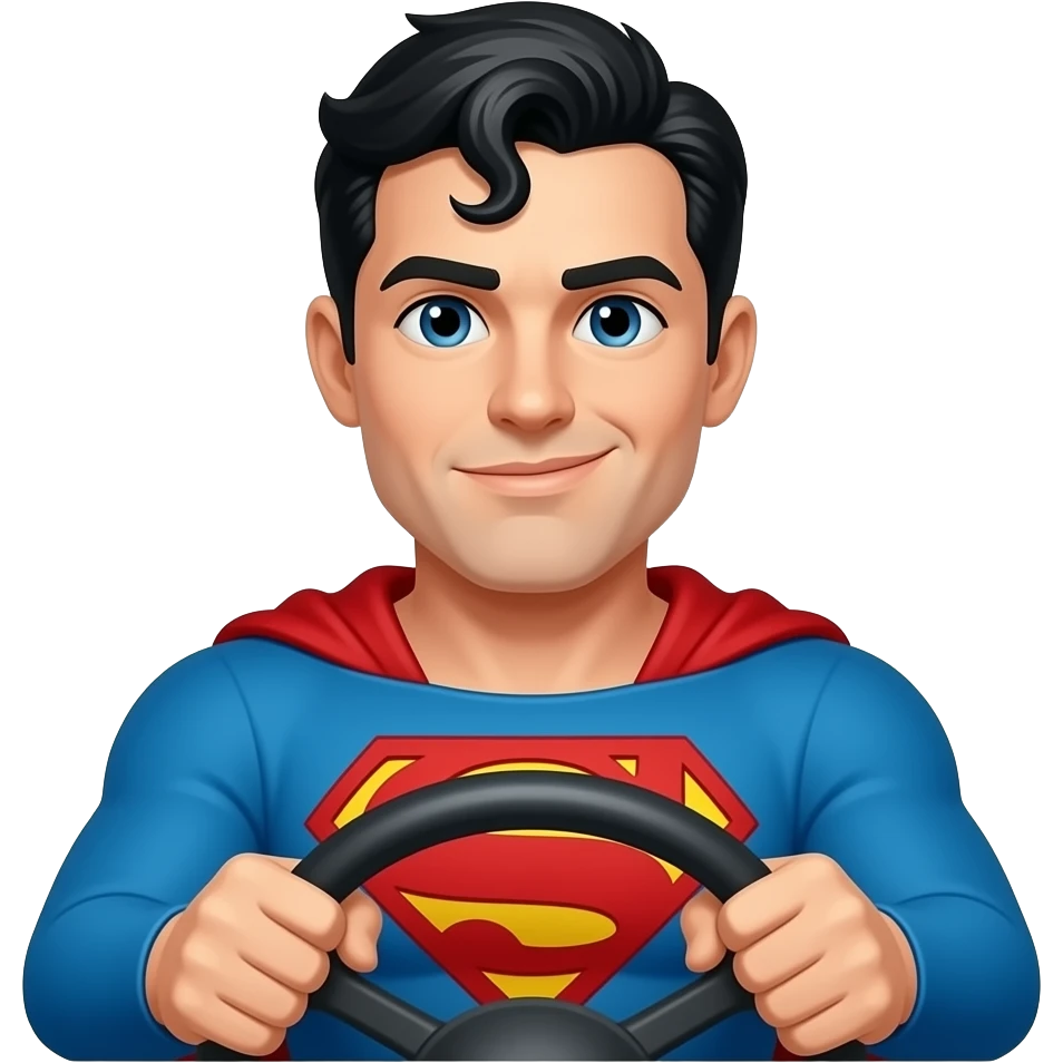DUI Superman emoji