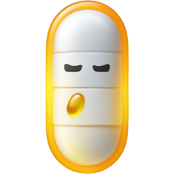 pill mixed with a blinking li emoji