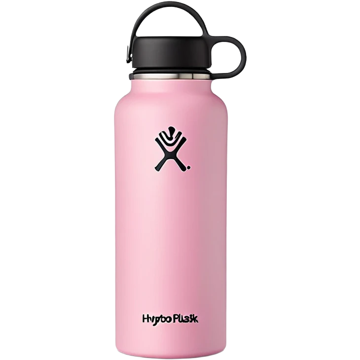 Light Pink Hydro Flask  emoji